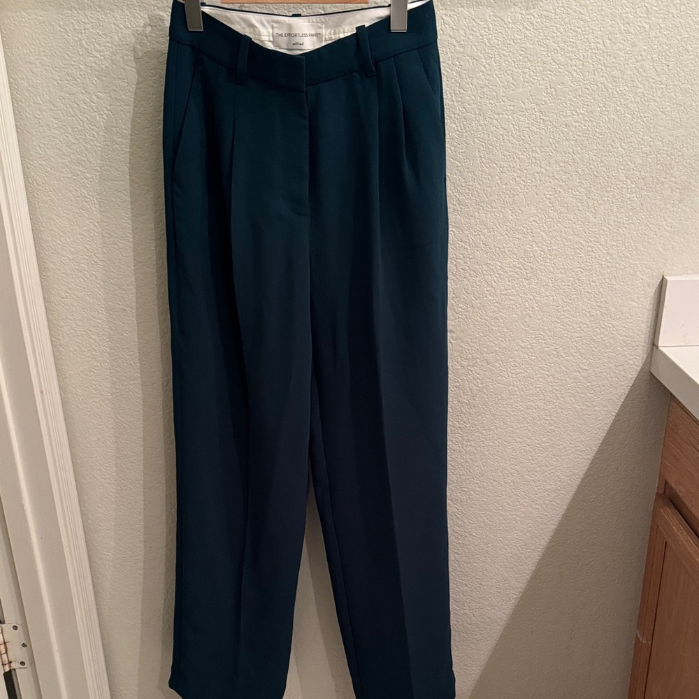 Aritzia Deep green Women's Trousers
